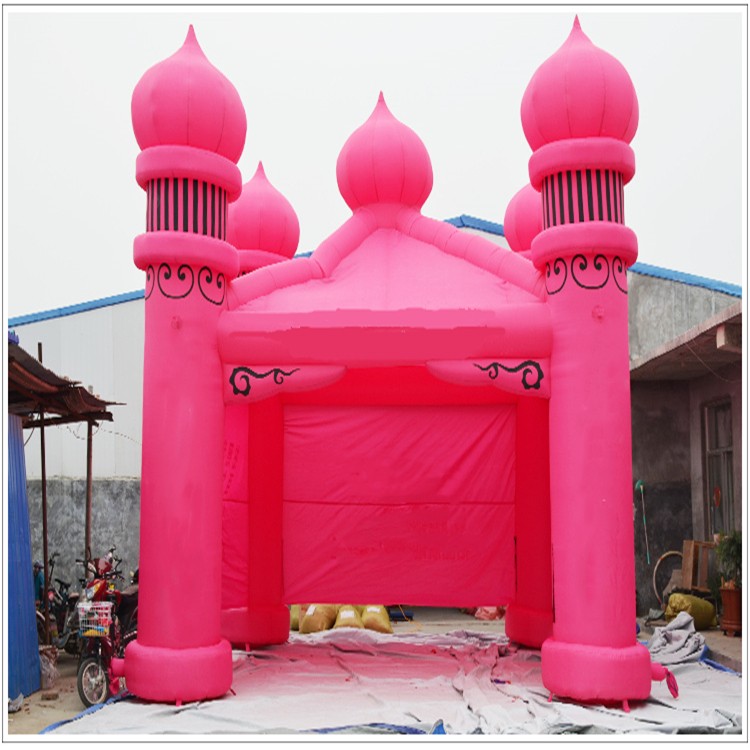 天祝粉色帐篷